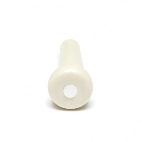 GT PP 7142 00 - TUSQ End Pin white with MOP dot