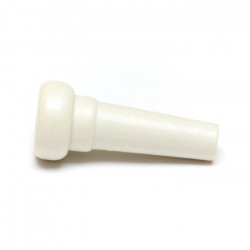 GT PP 7182 00 - TUSQ End Pin white with Paua Dot