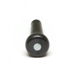 GT PP 7242 00 - TUSQ End Pin Black with MOP Dot